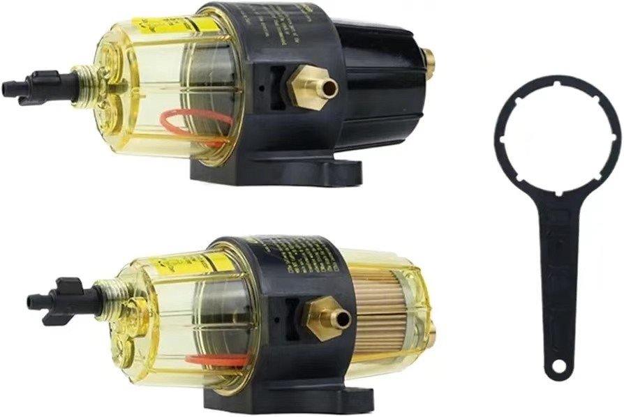 Marine Fuel Filter Assembly With Clear Bowl Replacement Marine Fuel Filter Assembly With Clear Bowl Replacement